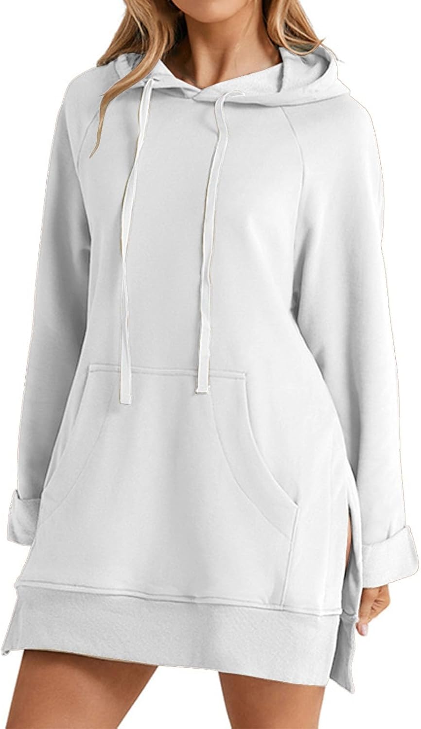 CozyLuxe™ – Oversized Hoodie Dress