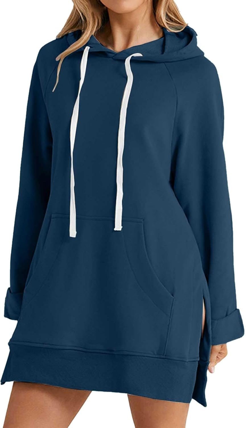 CozyLuxe™ – Oversized Hoodie Dress