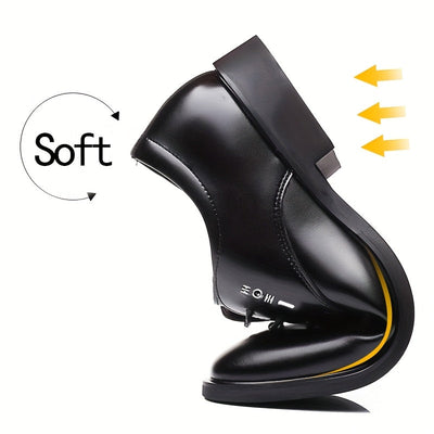 UrbanGent™ Classic Black Shoes