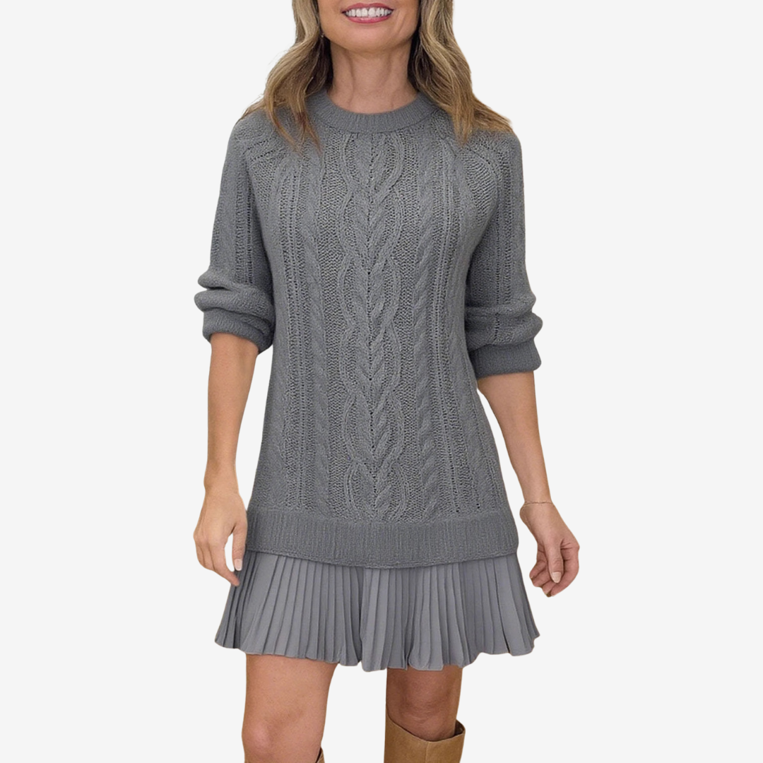 NovaLuxe™ | Knit Sweater Dress
