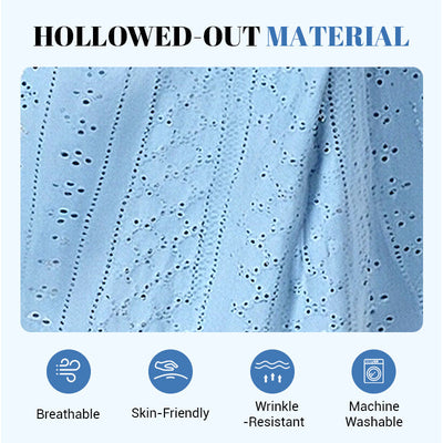 Eleganza™ V-Neck Hollow Dress