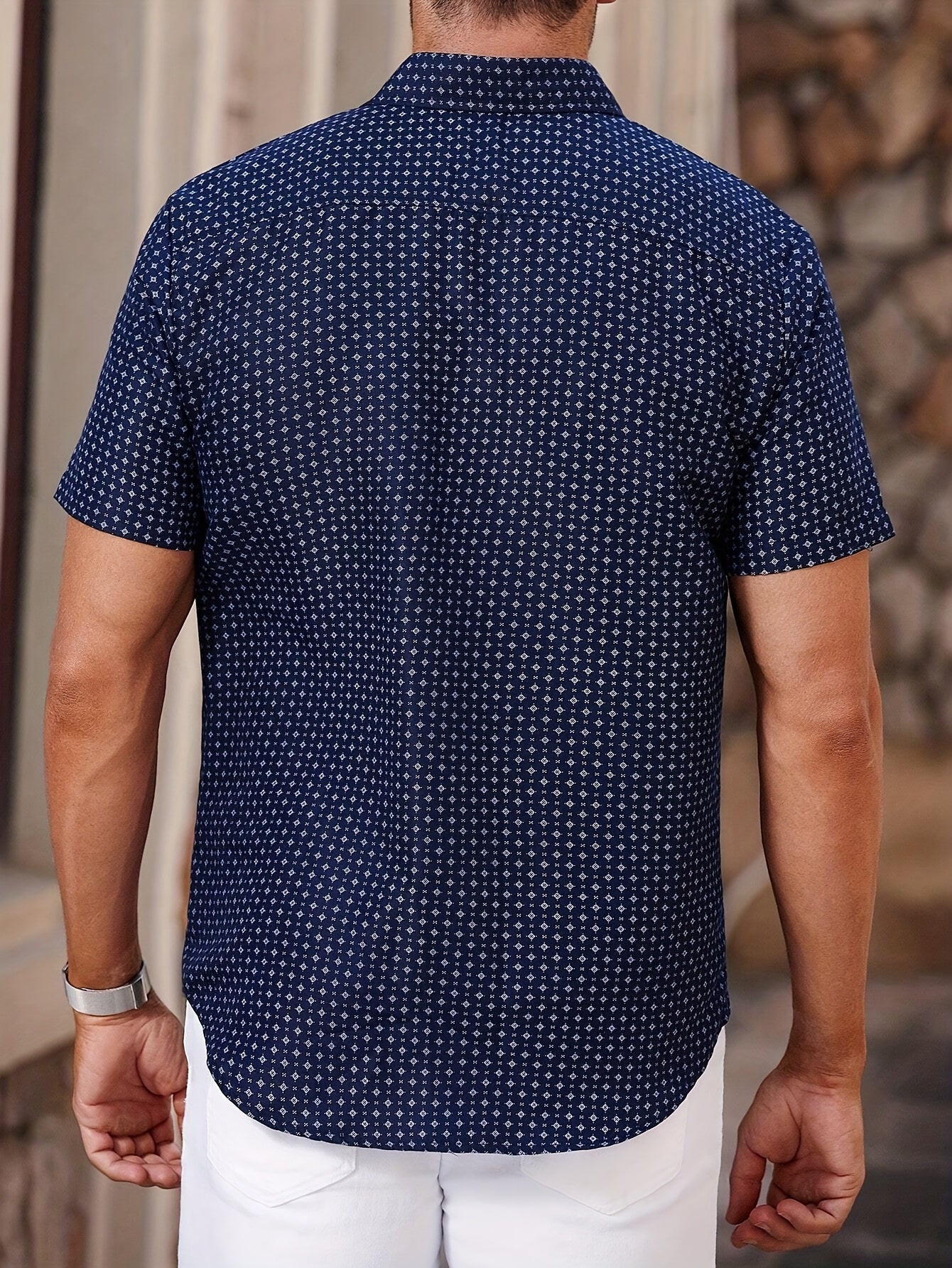 GeoStyle™ Men’s Short-Sleeve Shirt