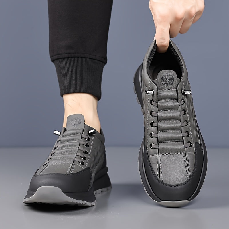 CrocStride™ Leather Sneakers