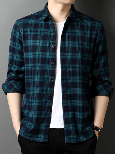 PlaidCraft™ Men’s Long Sleeve Shirt