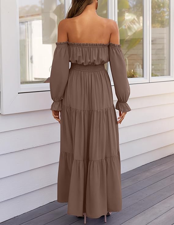 Zafira™ | Bohemian Split Maxi Dress