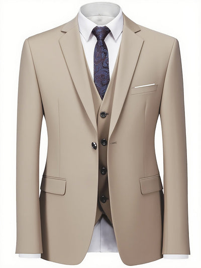 Vercello™ | Men’s 2-Piece Formal Suit Set