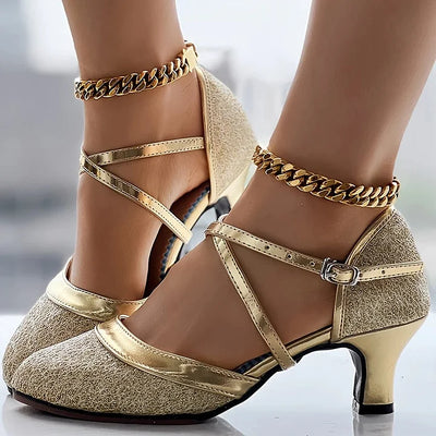 Talia | Elegant Chunky Heel Sandal