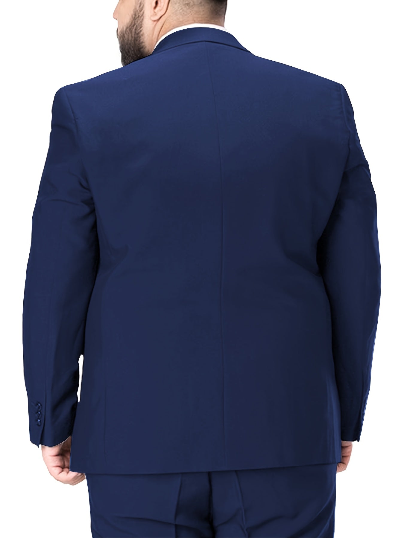 GrandeurFit™ Plus-Size 3-Piece Suit Set