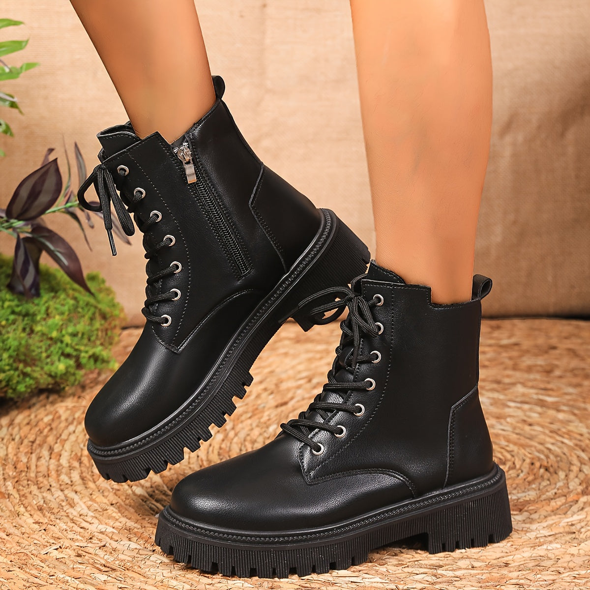 Zeyora™ Platform Short Boots