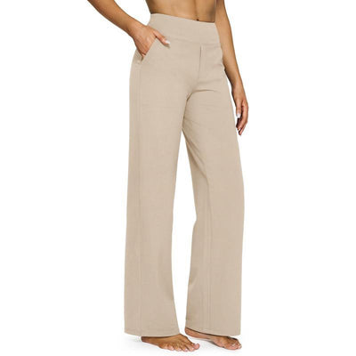 EleganceFlex™ – Women’s High-Waist Wide Leg Pants
