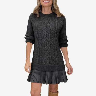 NovaLuxe™ | Knit Sweater Dress