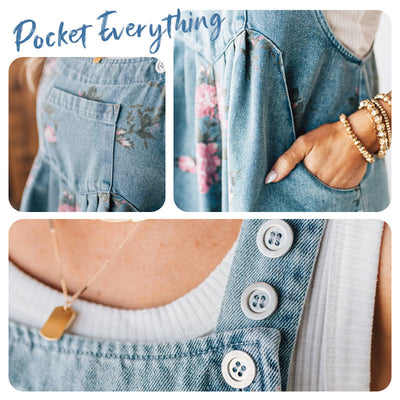 BloomDenim™ Vintage Jumpsuit