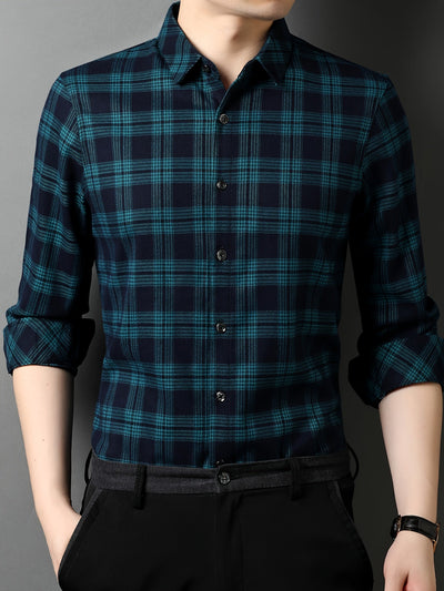 PlaidCraft™ Men’s Long Sleeve Shirt