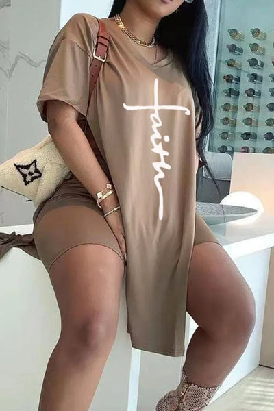 PrintLuxe™ | Women’s Two-Piece Skirt & Pants Set