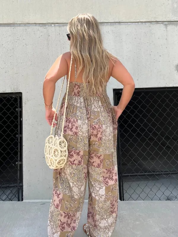 FreeFlow™ Boho Balloon Jumpsuit