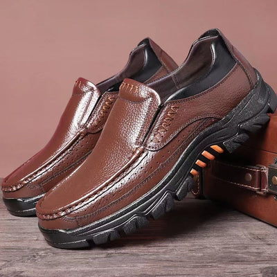 HeritageStride™ Leather Slip-On Dress Shoes