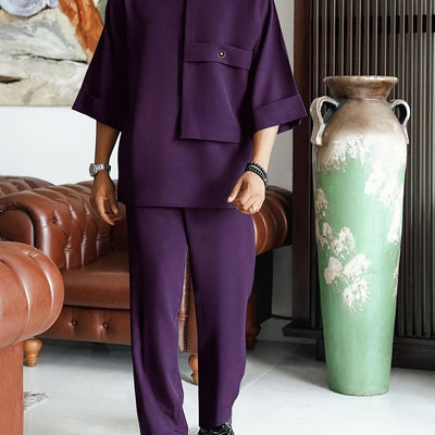 AfroChic™ Men’s Dashiki Outfit