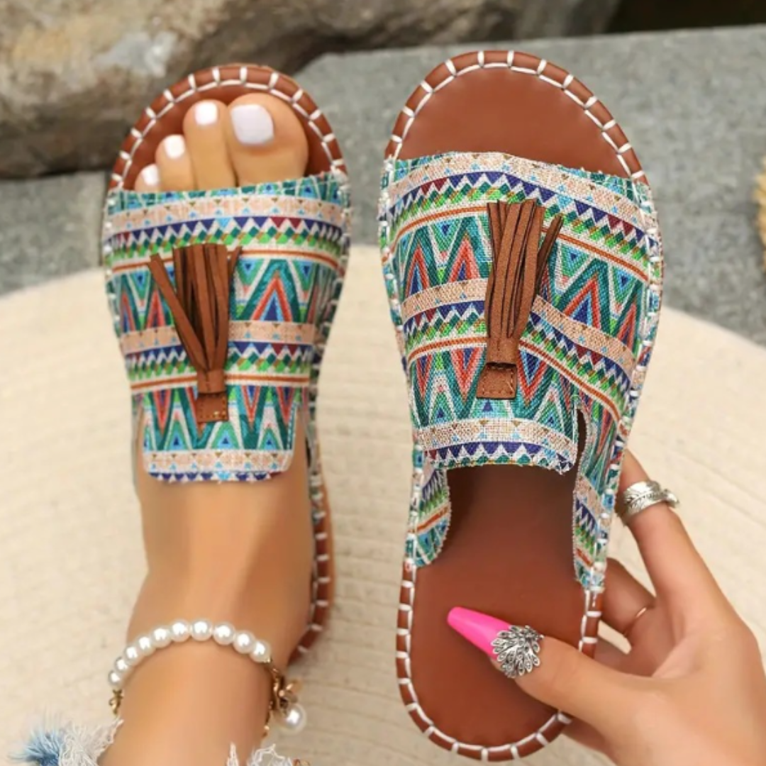 Aleena | Comfortable Flat Sandals