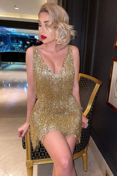 Luna Fringe Elegance Dress