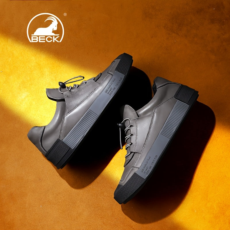 UrbanElegance™ Leather Lace-Up Shoes