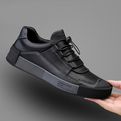 UrbanElegance™ Leather Lace-Up Shoes