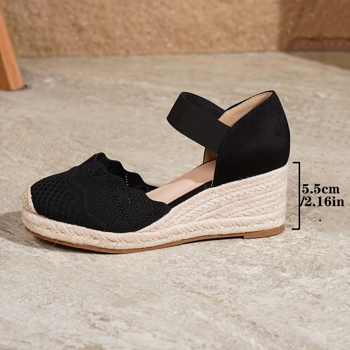 AirStep™ Women’s Slip-On Knit Platform Sandals