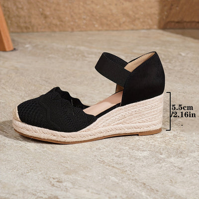 AirStep™ Women’s Slip-On Knit Platform Sandals