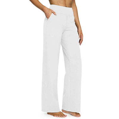 EleganceFlex™ – Women’s High-Waist Wide Leg Pants
