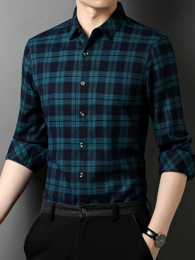 PlaidCraft™ Men’s Long Sleeve Shirt