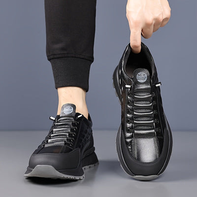 CrocStride™ Leather Sneakers