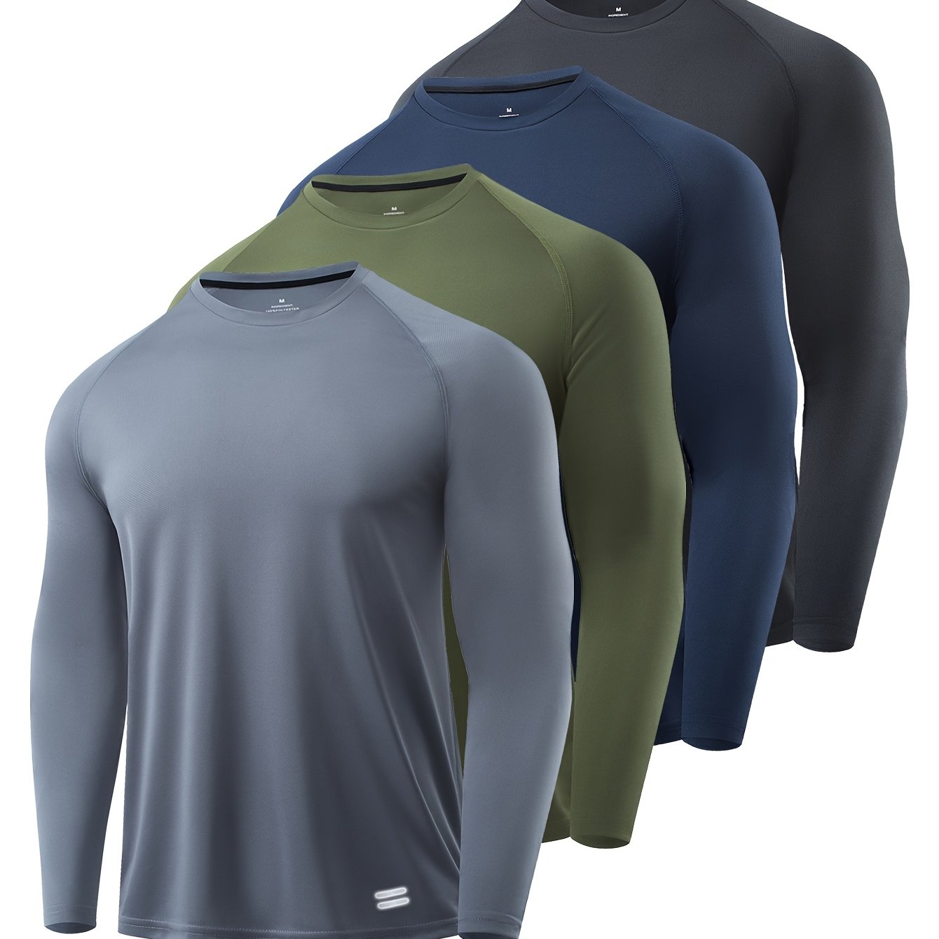 FlexDry™ 4-Pack Men’s Athletic Shirts