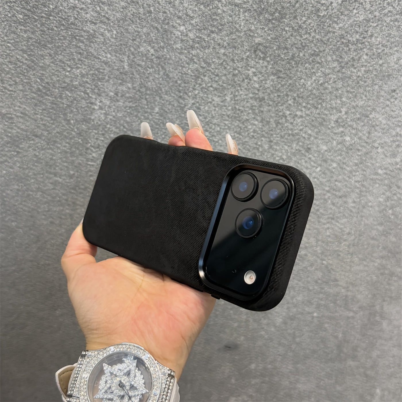 VelourGuard™ Magnetic Flannel Case