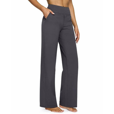 EleganceFlex™ – Women’s High-Waist Wide Leg Pants
