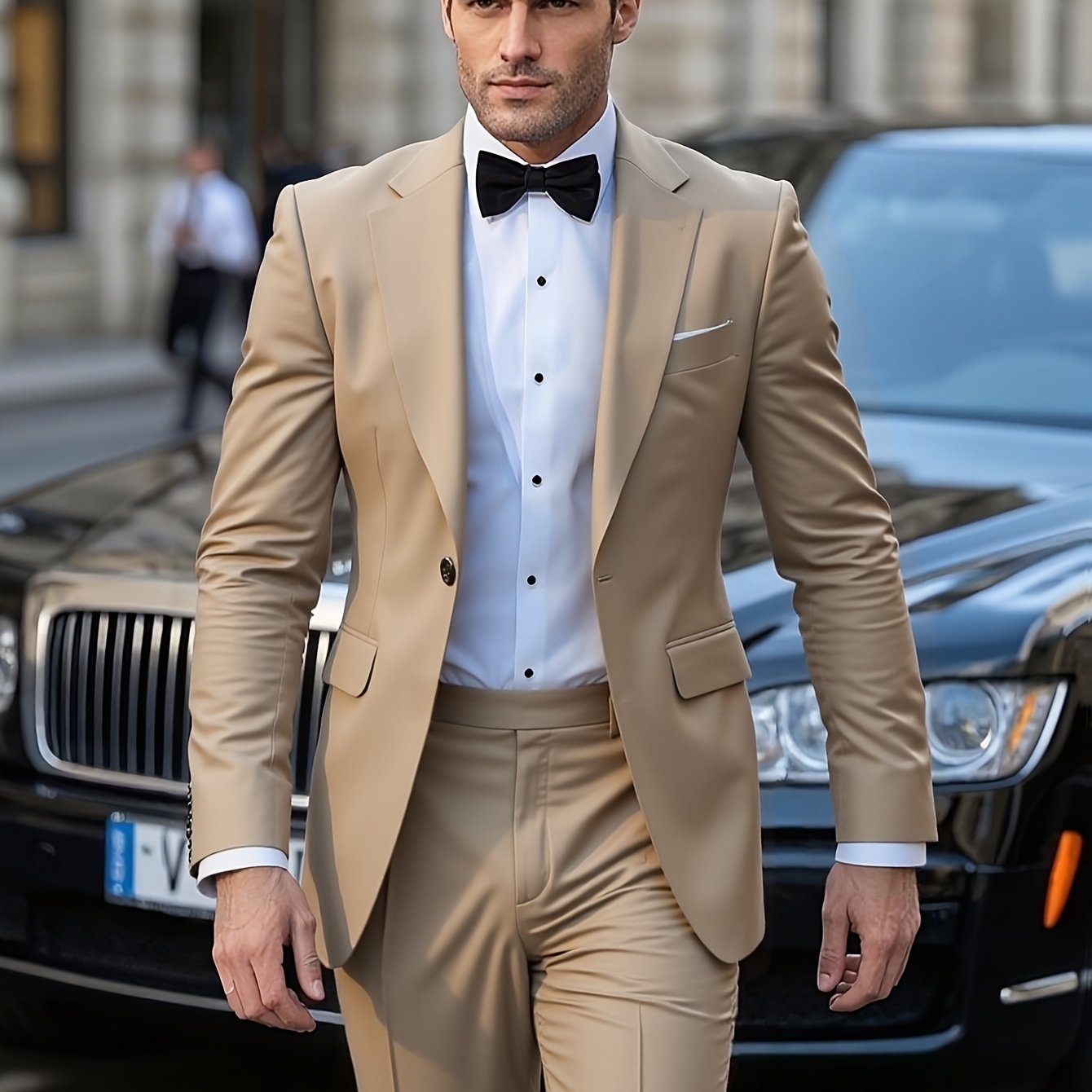 Vercello™ | Men’s 2-Piece Formal Suit Set