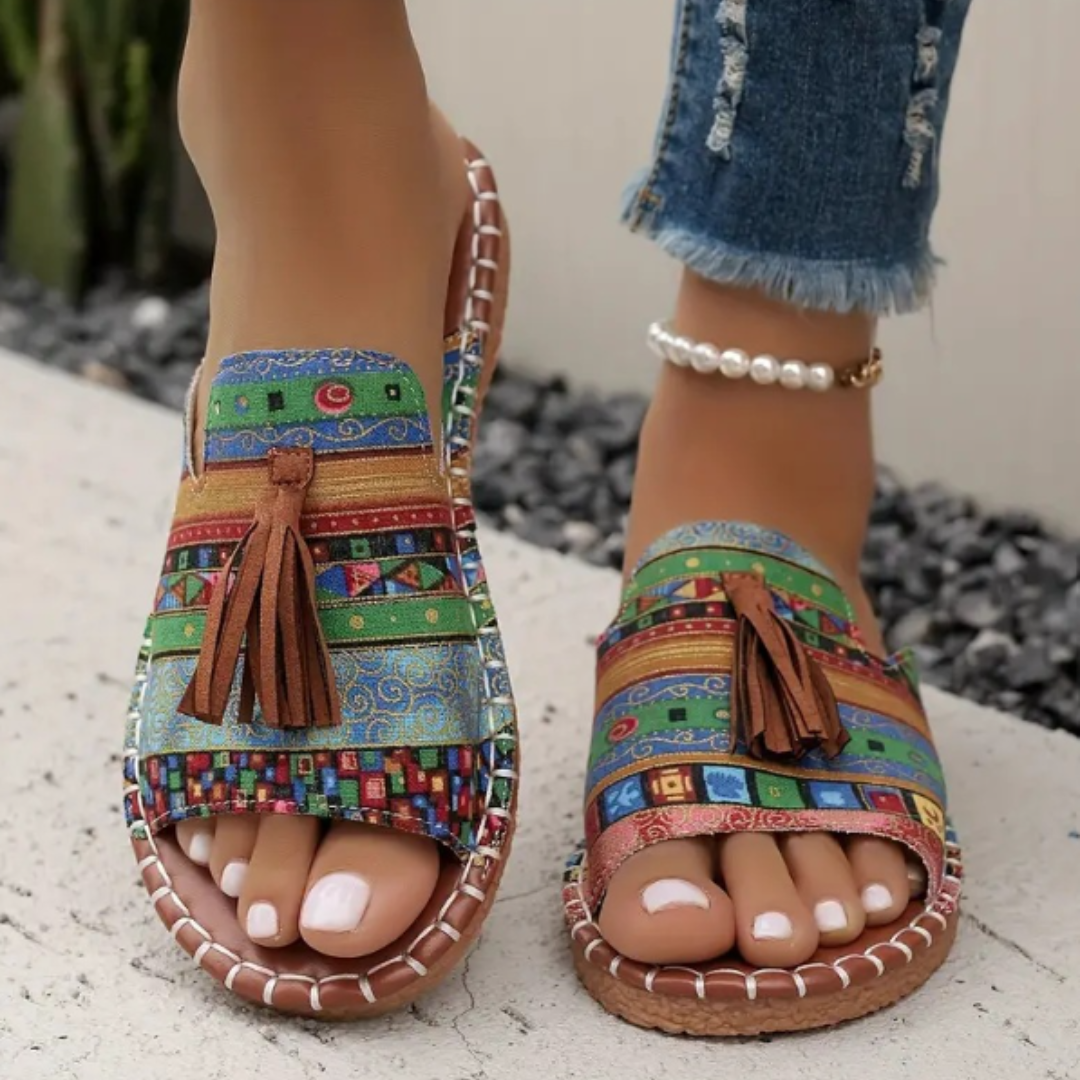 Aleena | Comfortable Flat Sandals