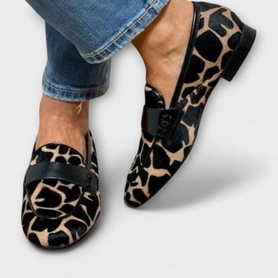 Jenna | Leopard Loafers
