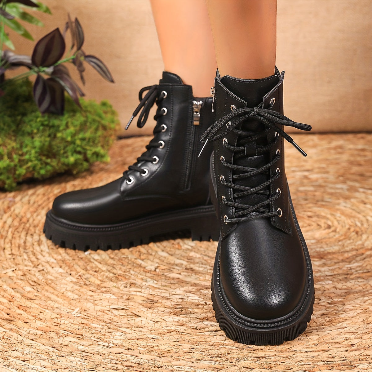Zeyora™ Platform Short Boots
