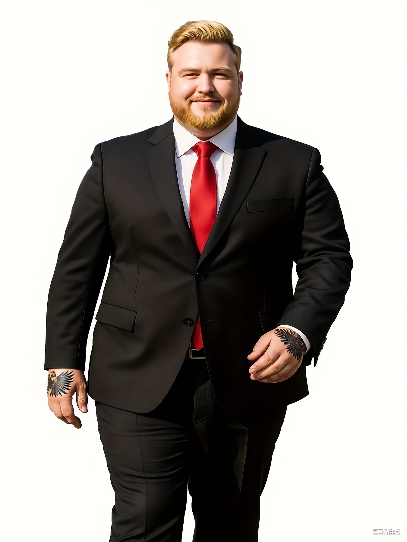 GrandeurForm™ Plus-Size 2-Piece Business Suit