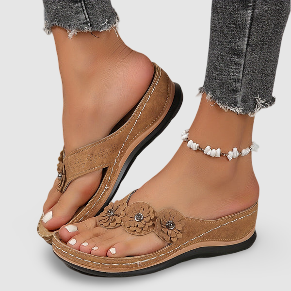 Adele - Comfortable Summer Slip-On Orthopedic Sandals