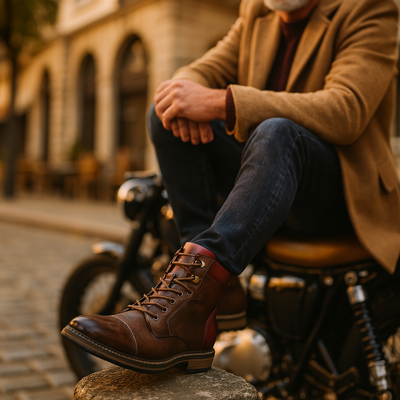 Bosse™ | Refined Leather Work Boots