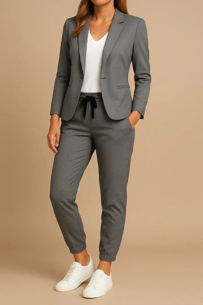 Capri - Women’s Bold Style Blazer & Trousers Set