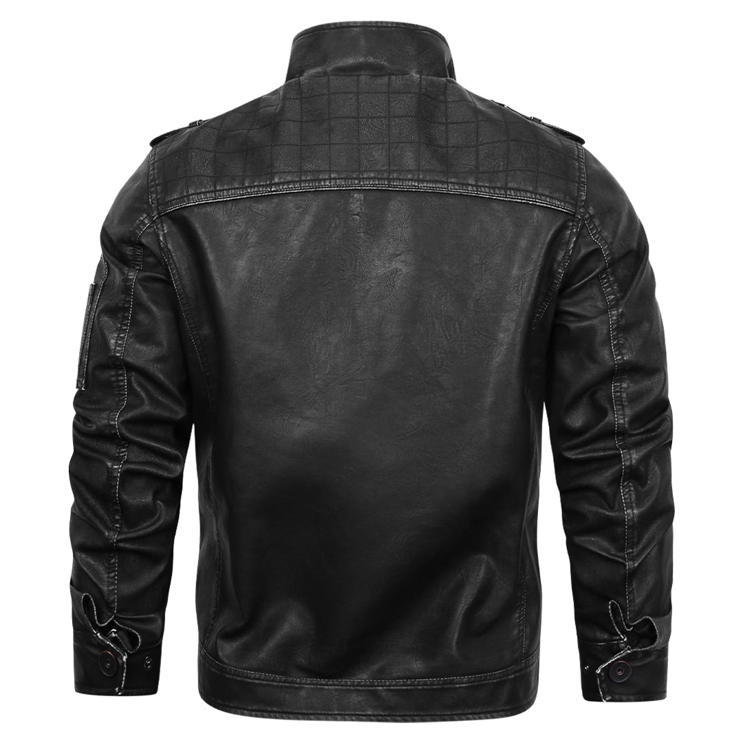 Mieczyslaw™ | Engine Edition PU Leather Biker Jacket