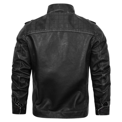 Mieczyslaw™ | Engine Edition PU Leather Biker Jacket