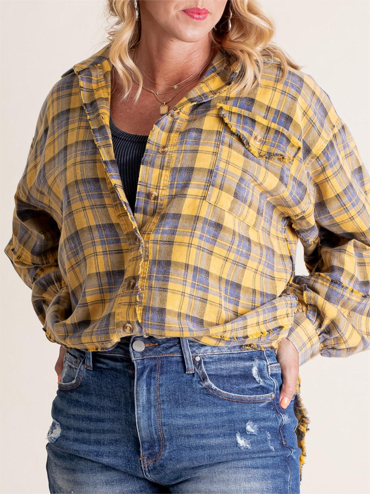 VintagePlaid™ Button-Down Shirt
