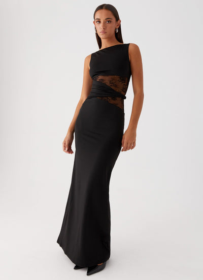 Leni™ | Figure-Flattering Maxi Dress with Cutouts