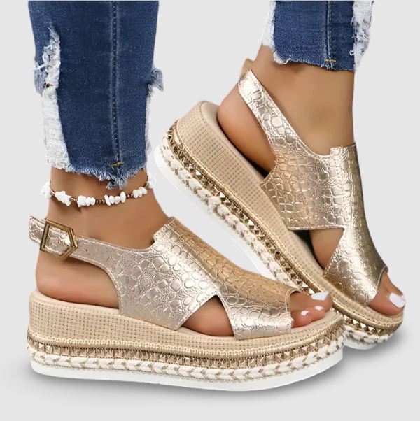 Blythe - Lightweight Wedge Orthopedic Sandals