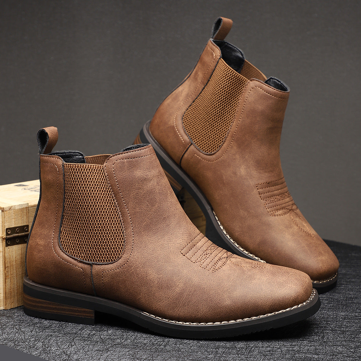 Rossi Roma™ | Classic Men's Leather Boots