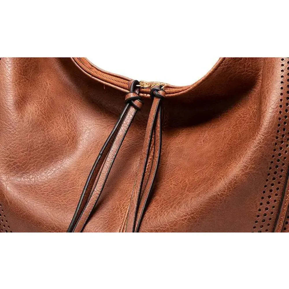 Sienna - Elegant Tassel Hollow Out Shoulder Bag