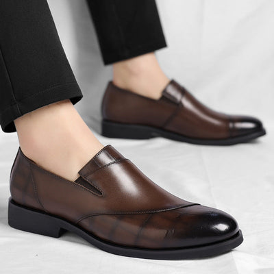 GleamStep™ Lurex Leather Loafers