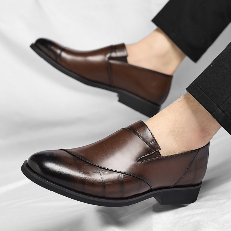 GleamStep™ Lurex Leather Loafers